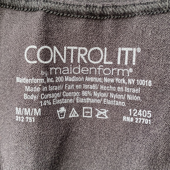 Control It by Maidenform Shapewear Top -M - Picture 2 of 2